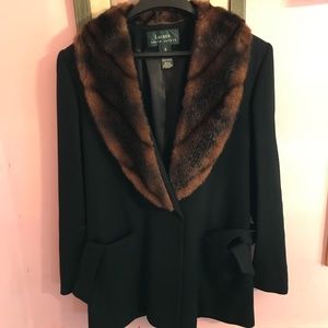 Ralph Lauren Wool Coat Size 6